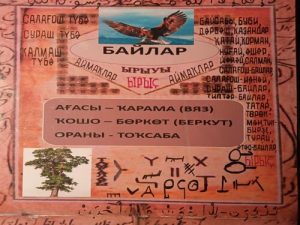 Фотоизображение взято из родовой книги мужчины из рода Байлар с собственным имен